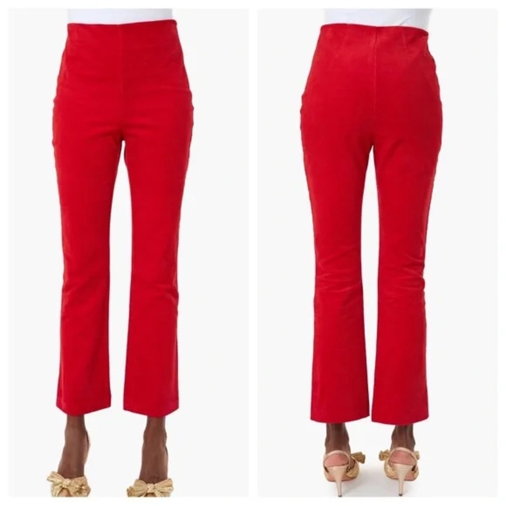 Tuckernuck Bold Red Cropped Pants